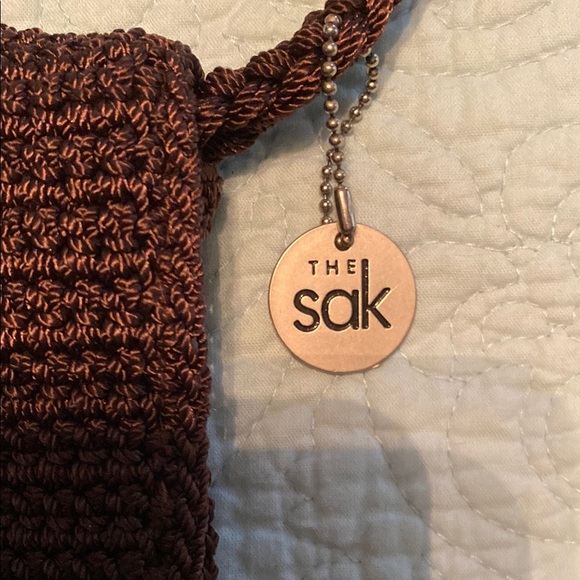 The Sak Brown Crochet Crossbody Bag - Picture 2 of 6